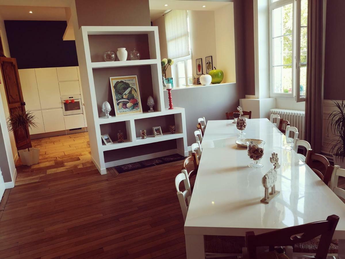 Grand Gite 15 Personnes, 9 Chambres, 100Km De Paris En Exclusivite Septmonts المظهر الخارجي الصورة
